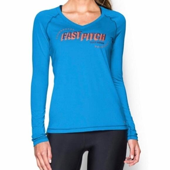 Under Armour Fast Pitch Tee Size XS - Picture 1 of 10